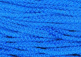 Шнур полипропиленовый 4 мм, плетеный с сердечником (синий) - фото